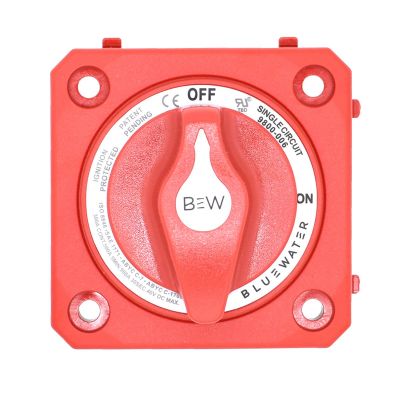 Επιλογεας Μπαταριας On/Off 300α Διαστάσεις W 74,7 x H 74,7 mm Τύπος ON / OFF Bluewater 02357-300