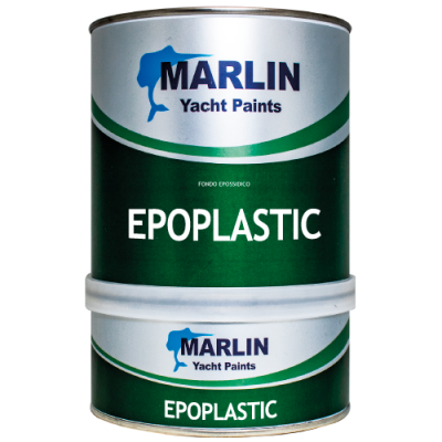 Εποξειδικο Ασταρι 2 Συστατικων Epoplastic Marlin Χρώμα Λευκό Περιεχόμενο 750 ml 02548-750WH