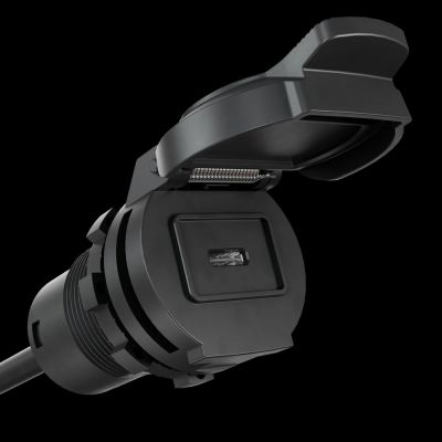 Premium Αδιαβροχη Πριζα Φορτισης Type-C Υψηλης Ισχυος Aquaamp 02471