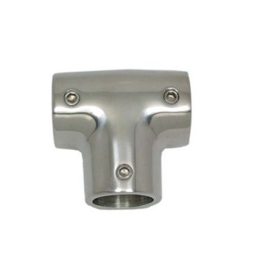 Κομβος Τ Inox– Aisi316 Χυτος Για Καγκελο/Κουπαστη Διάμετρος 22 mm Eval 02421-22