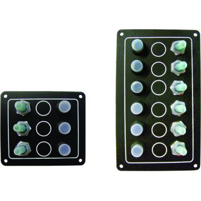 Πινακας Αδιαβροχος Διαστάσεις L170xW90mm Τύπος Με 6 διακόπτες Eval 03458-6