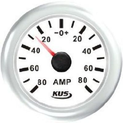 Αμπερομετρο με αισθητηρα 80α λευκο 04506