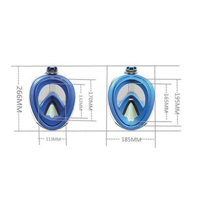 Μάσκα Full Face Scuba Force 61058 Μπλε