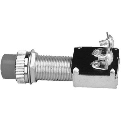 Διακόπτης push button, 12V, 20A, Διαμ.16mm, L.73mm, αδιάβροχος με κάλυμμα 98707