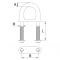 Δεστρα Τρεϊλερ Ενισχυμενη Inox Aisi316 Douglas Marine 01015-01