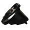 Θηκη Για Ντους Στρογγυλη Με Καπακι Eval 01011-BK Black