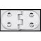 Χυτοι Μεντεσεδες Inox– Aisi316 Διαστάσεις L75 x W38,6 x T2,2 Τύπος Ανεστραμμένος Eval 01860-B7538